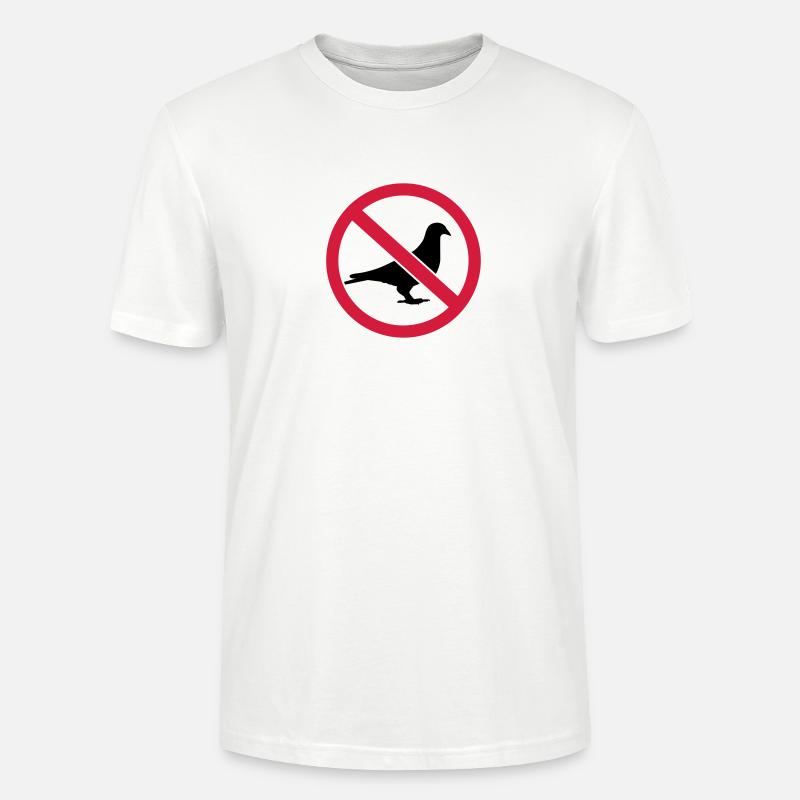 Taube - Stanley/Stella Unisex Bio-T-Shirt CRAFTER - Weiß