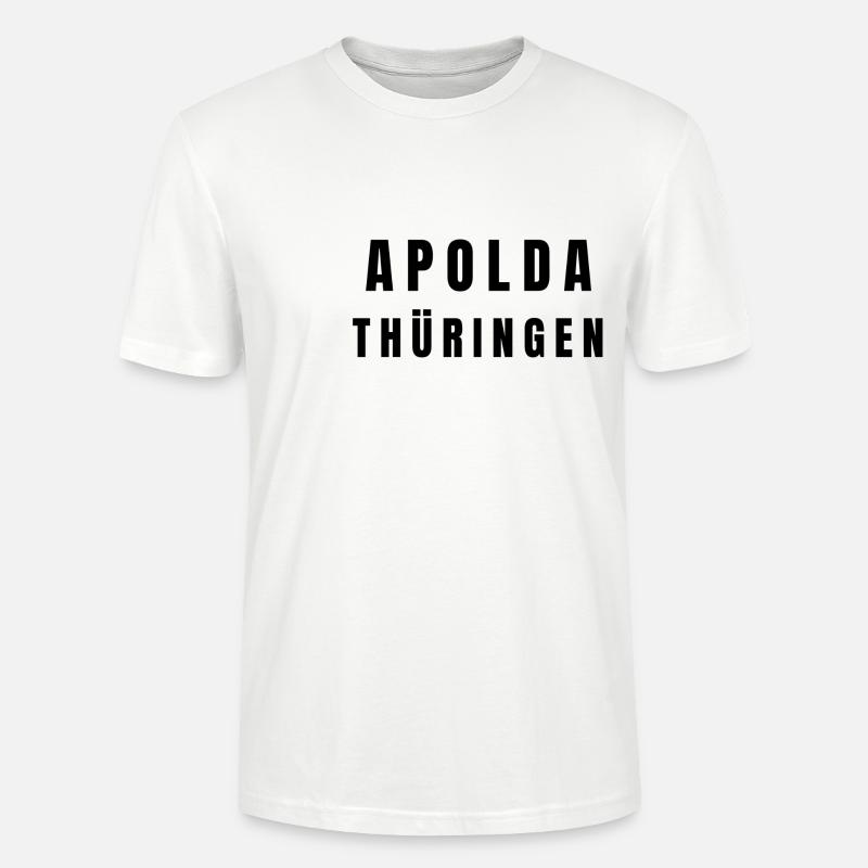 Apolda Thüringen - Stanley/Stella Unisex Bio-T-Shirt CRAFTER - Weiß