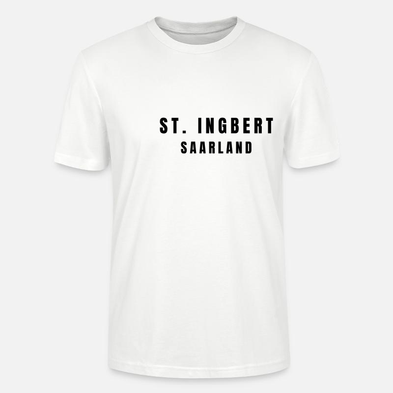 St. Ingbert Saarland - Stanley/Stella Unisex Bio-T-Shirt CRAFTER - Weiß