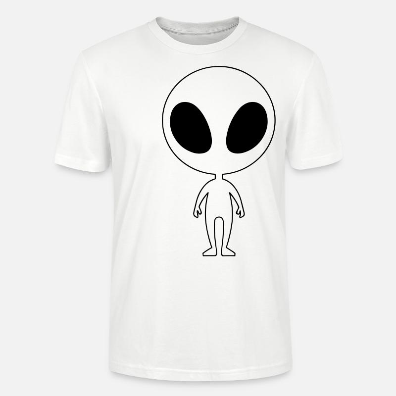 Außerirdischer - Stanley/Stella Unisex Bio-T-Shirt CRAFTER - Weiß