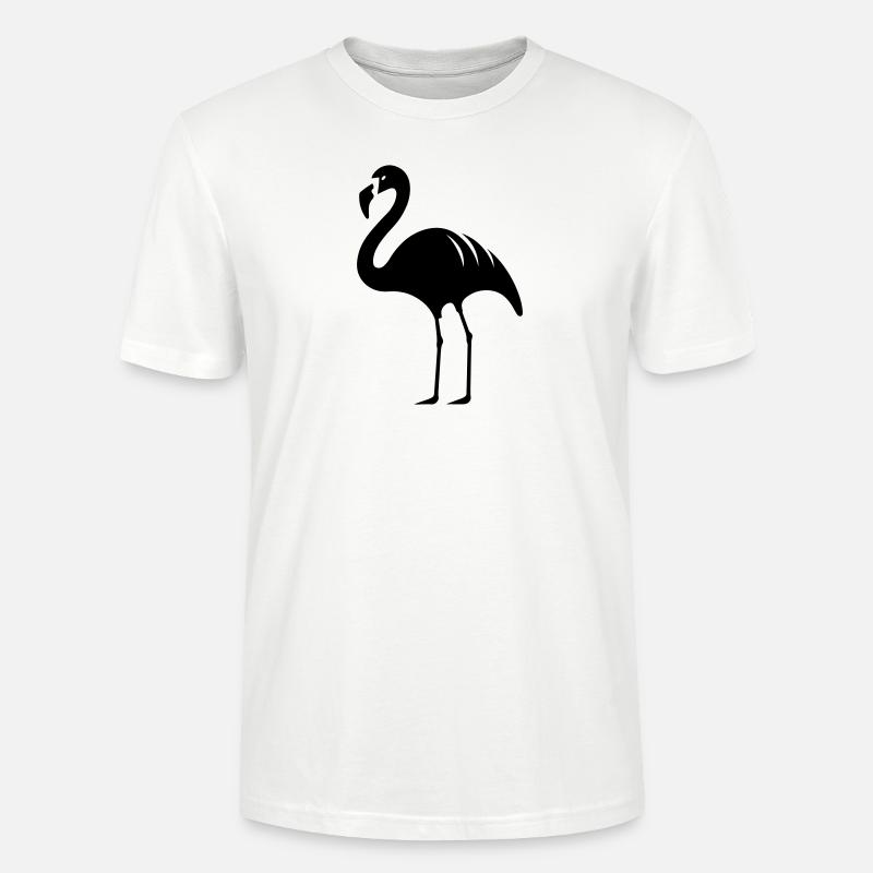 Flamingo - Stanley/Stella Unisex Bio-T-Shirt CRAFTER - Weiß