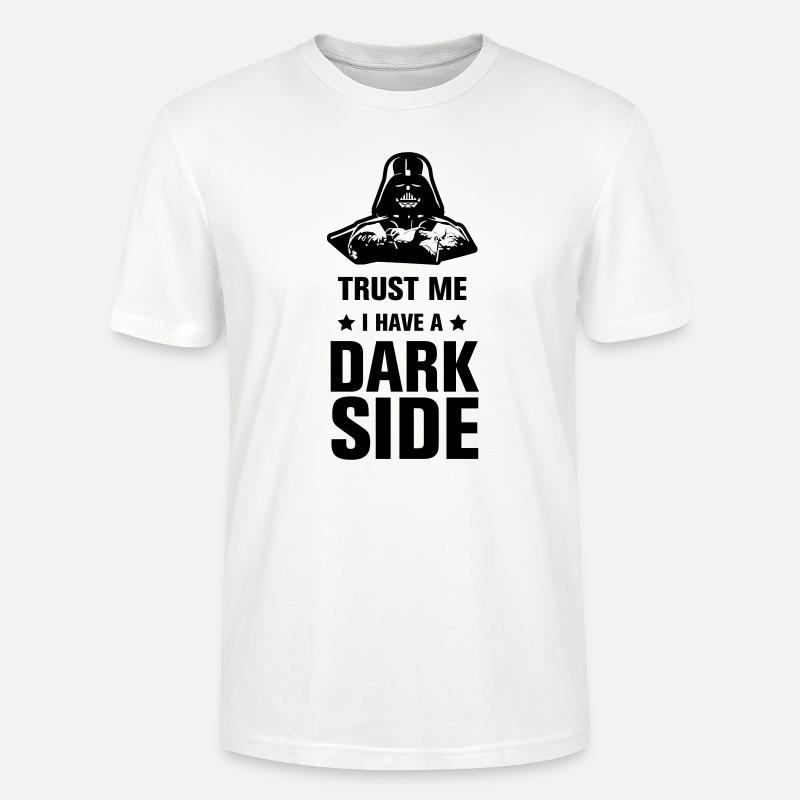 Dunkle Seite - Stanley/Stella Unisex Bio-T-Shirt CRAFTER - Weiß