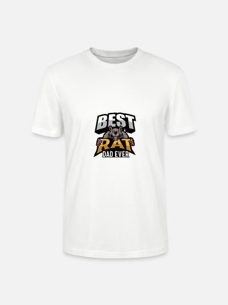 Rat - T-shirt bio CRAFTER Stanley Stella Unisexe - blanc