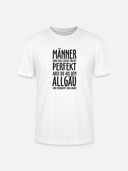 Männer aus dem Allgäu - Stanley/Stella Unisex Bio-T-Shirt CRAFTER - Weiß