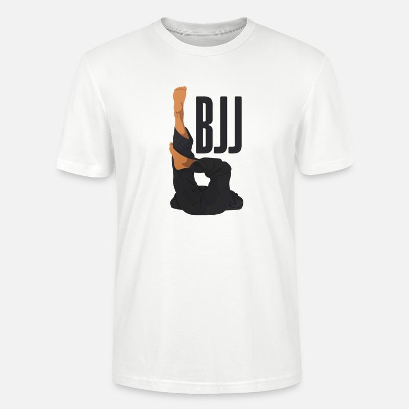 Techniques de BJJ : Triangle - T-shirt bio CRAFTER Stanley Stella Unisexe - blanc