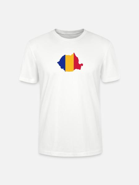 Romania - Stanley/Stella CRAFTER Unisex Organic T-Shirt - white