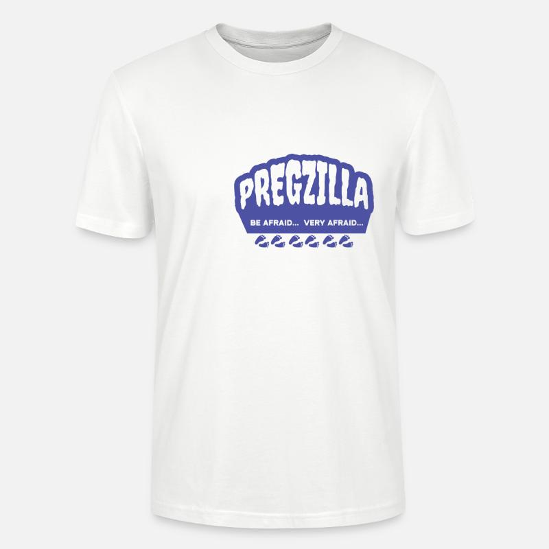 Bébé Dicton Grossesse - T-shirt bio CRAFTER Stanley Stella Unisexe - blanc