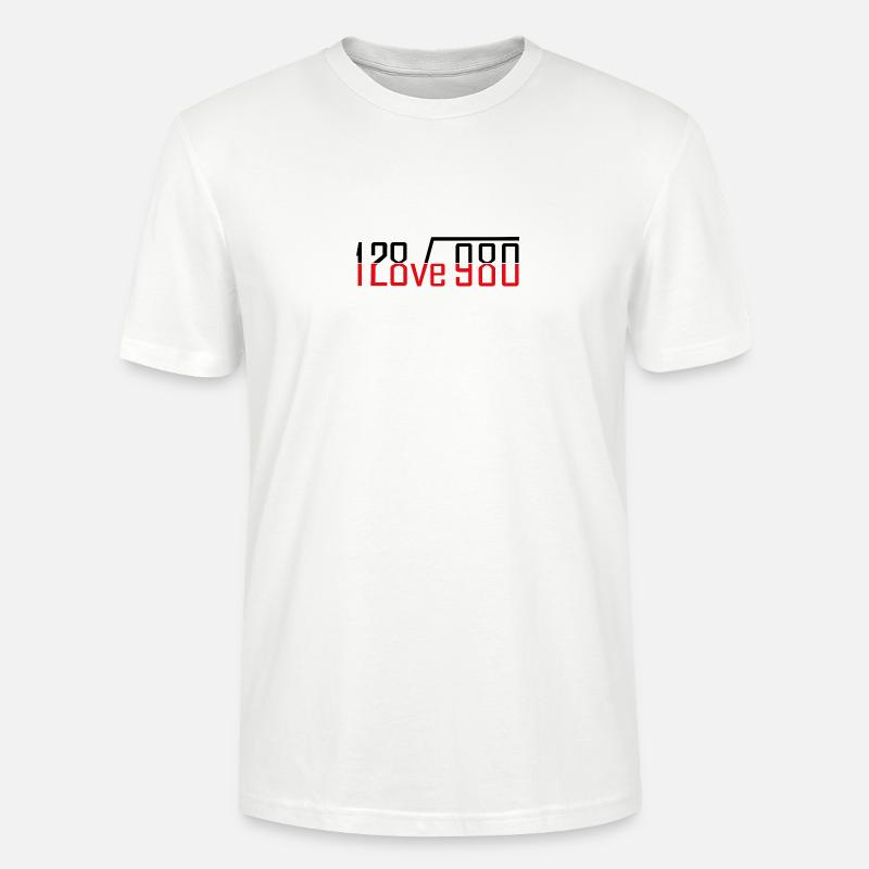 Formel der Liebe - Formule d’amour - T-shirt bio CRAFTER Stanley Stella Unisexe - blanc