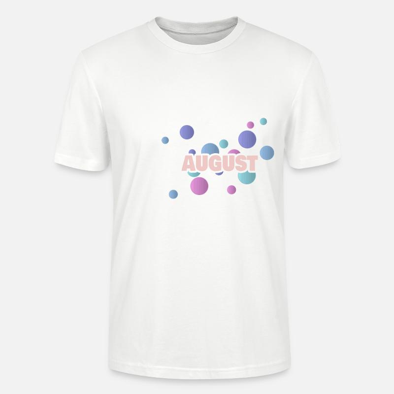 Gift for August - Stanley/Stella CRAFTER Unisex Organic T-Shirt - undefined