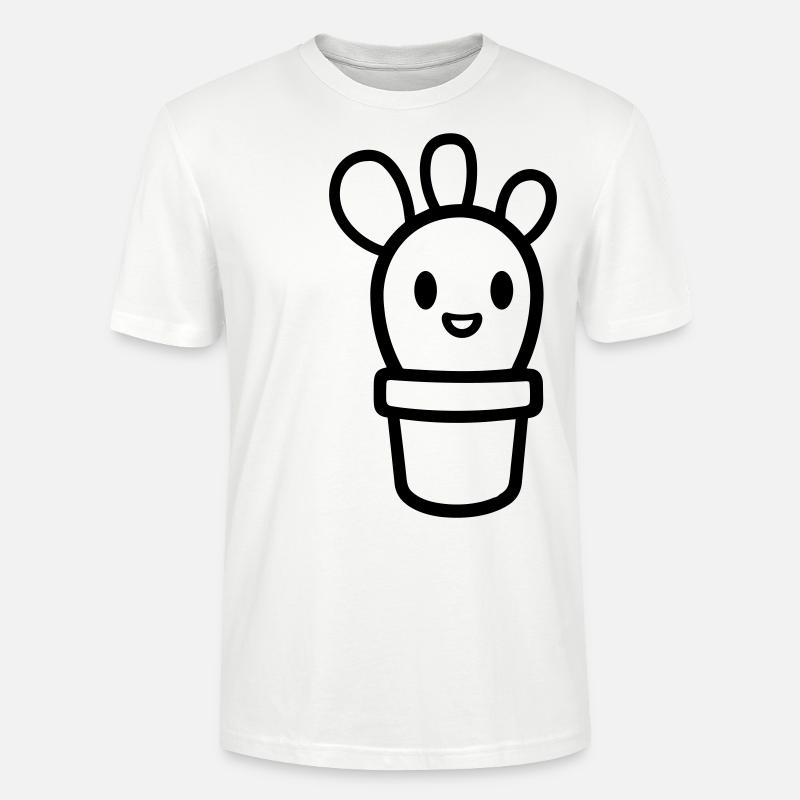 Cactus - T-shirt bio CRAFTER Stanley Stella Unisexe - blanc