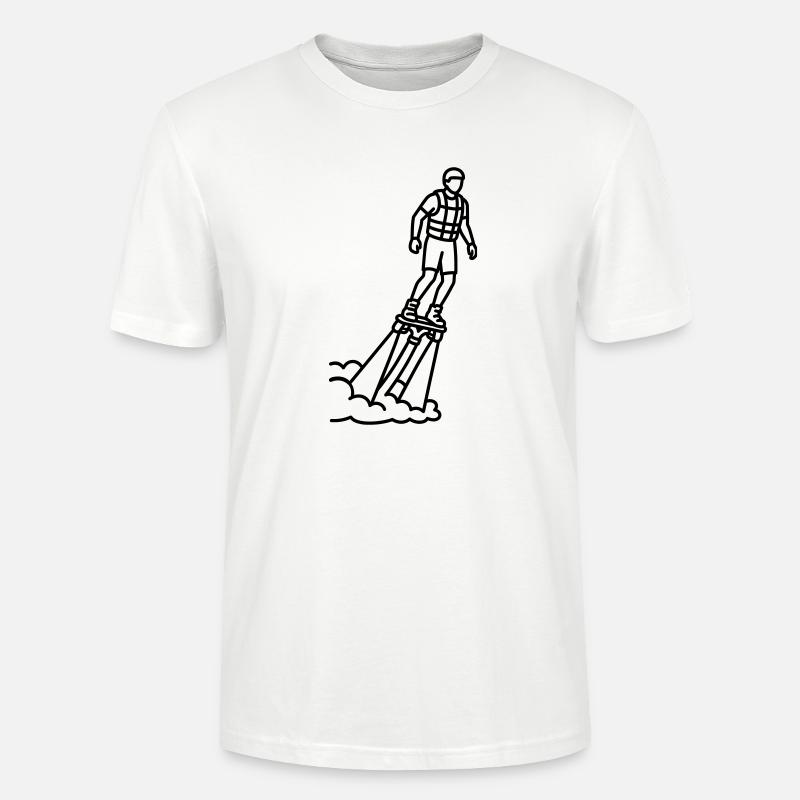 Flyboard - Stanley/Stella Unisex Bio-T-Shirt CRAFTER - Weiß