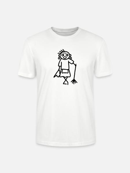 Putzhilfe - Stanley/Stella Unisex Bio-T-Shirt CRAFTER - Weiß