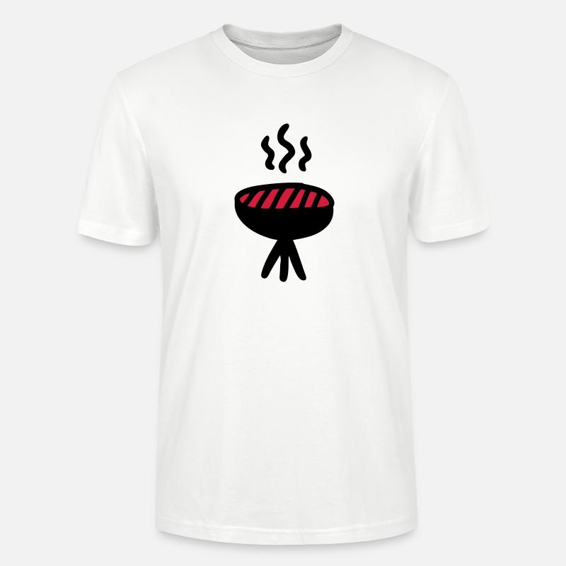Grill - Stanley/Stella Unisex Bio-T-Shirt CRAFTER - Weiß