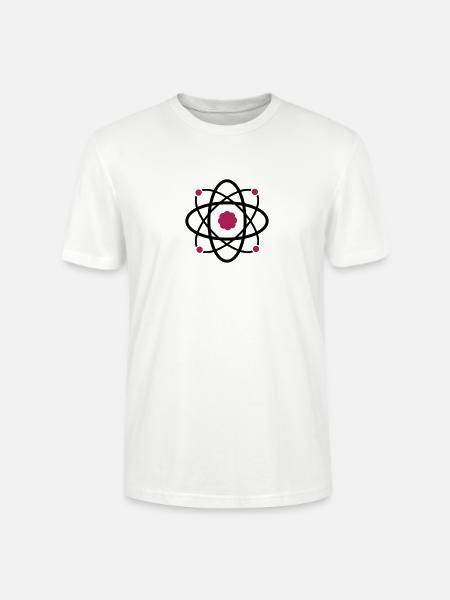 Atomic Molecular Science - Stanley/Stella CRAFTER Unisex Organic T-Shirt - white