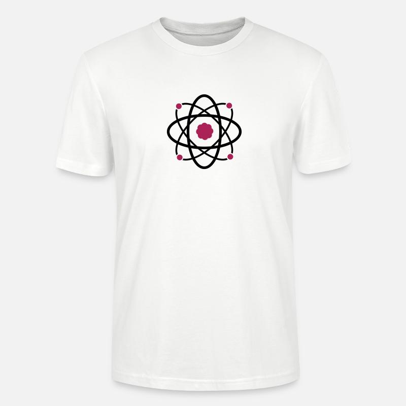 Atomic Molecular Science - Stanley/Stella CRAFTER Unisex Organic T-Shirt - white
