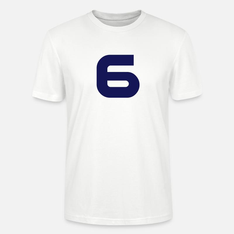 Sechs 6 - Stanley/Stella Unisex Bio-T-Shirt CRAFTER - Weiß