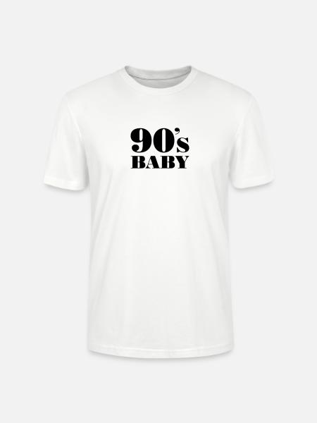 90´s Baby - Stanley/Stella Unisex Bio-T-Shirt CRAFTER - Weiß