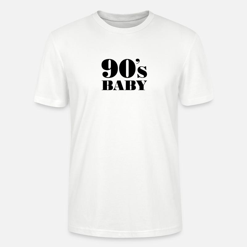 90´s Baby - Stanley/Stella CRAFTER Unisex Organic T-Shirt - white