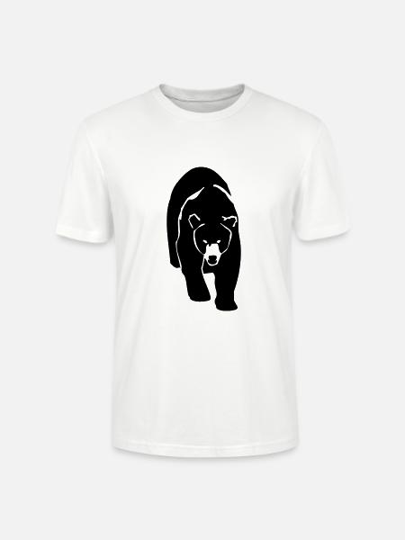 Grizzly Bear - Stanley/Stella Unisex Bio-T-Shirt CRAFTER - Weiß