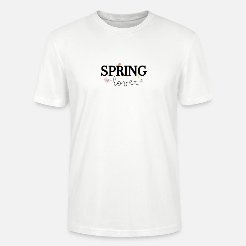 Spring Lover - Stanley/Stella Unisex Bio-T-Shirt CRAFTER - Weiß