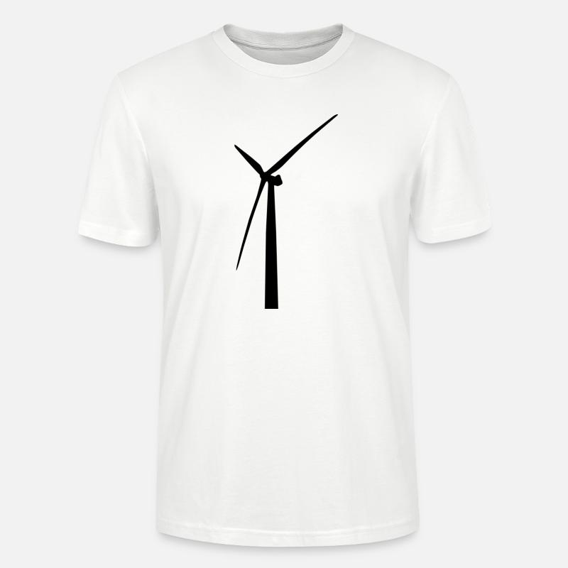 Moulin à vent ! Cadeau d’idée - T-shirt bio CRAFTER Stanley Stella Unisexe - blanc