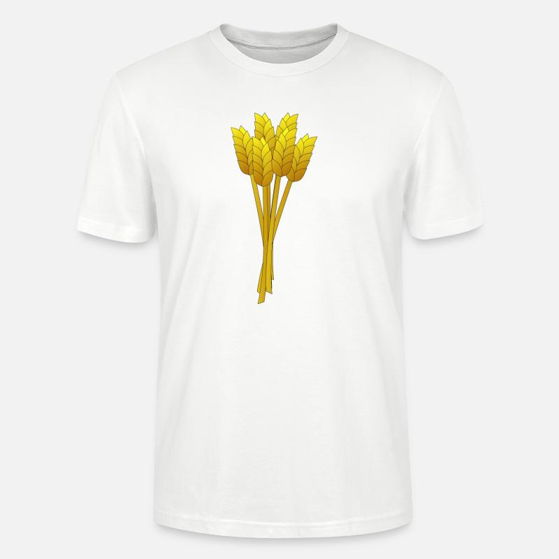 Stroh - Stanley/Stella Unisex Bio-T-Shirt CRAFTER - Weiß
