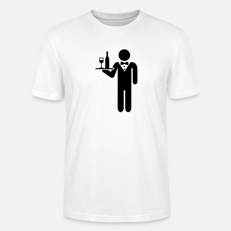 Kellner - Stanley/Stella Unisex Bio-T-Shirt CRAFTER - Weiß
