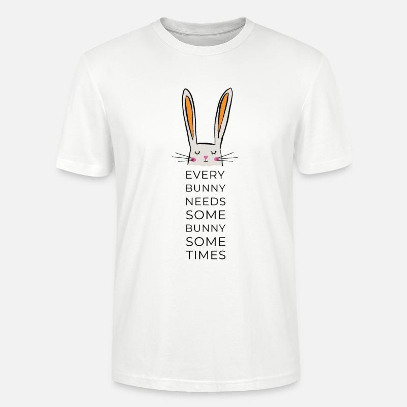 every bunny needs some bunny - Stanley/Stella Unisex Bio-T-Shirt CRAFTER - Weiß