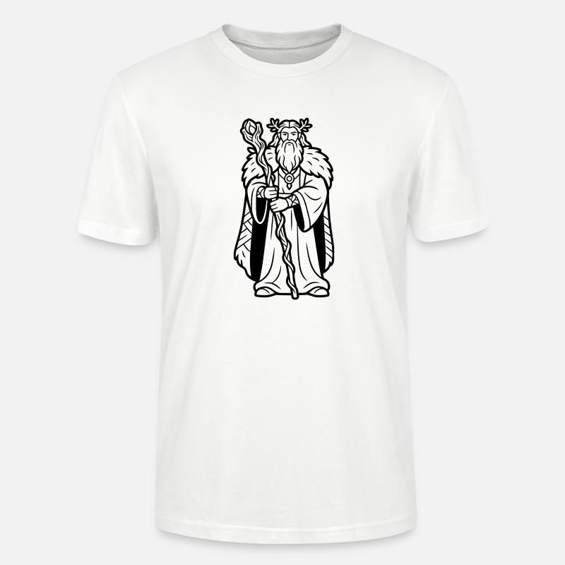 Druide - Stanley/Stella Unisex Bio-T-Shirt CRAFTER - Weiß