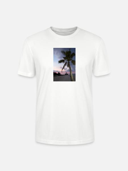 tropischer-strand-abends - Stanley/Stella Unisex Bio-T-Shirt CRAFTER - Weiß