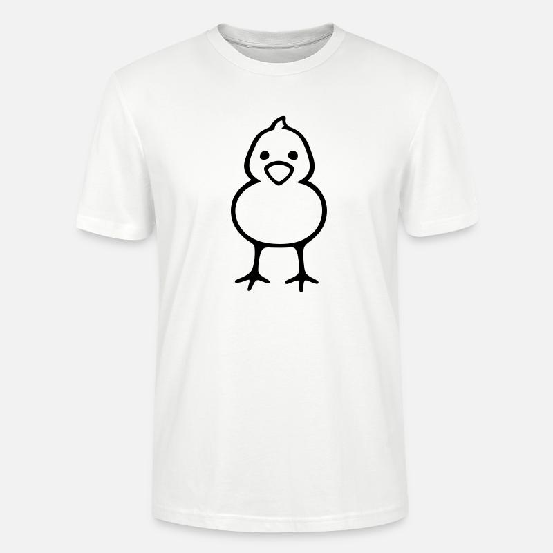 Chick - Stanley/Stella Unisex Bio-T-Shirt CRAFTER - Weiß
