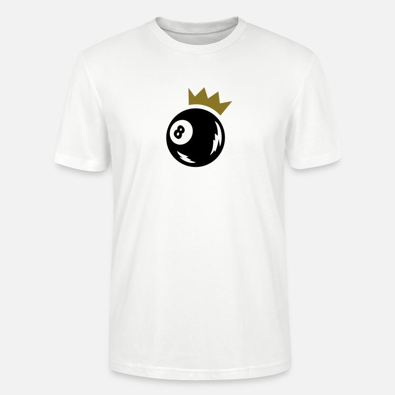 Billiards - Stanley/Stella Unisex Bio-T-Shirt CRAFTER - Weiß