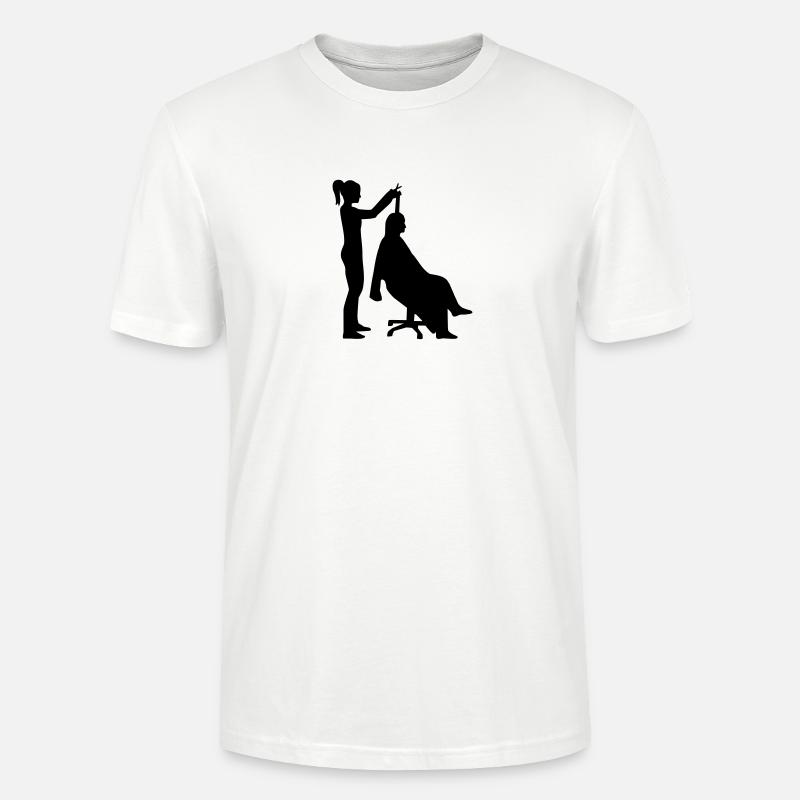 Friseur - Stanley/Stella Unisex Bio-T-Shirt CRAFTER - Weiß