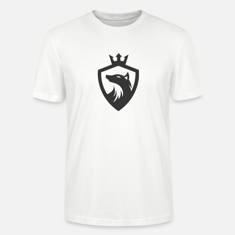 Wolfswappen - Stanley/Stella Unisex Bio-T-Shirt CRAFTER - Weiß