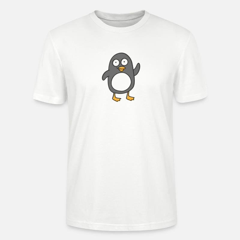 Pinguin - Stanley/Stella Unisex Bio-T-Shirt CRAFTER - Weiß