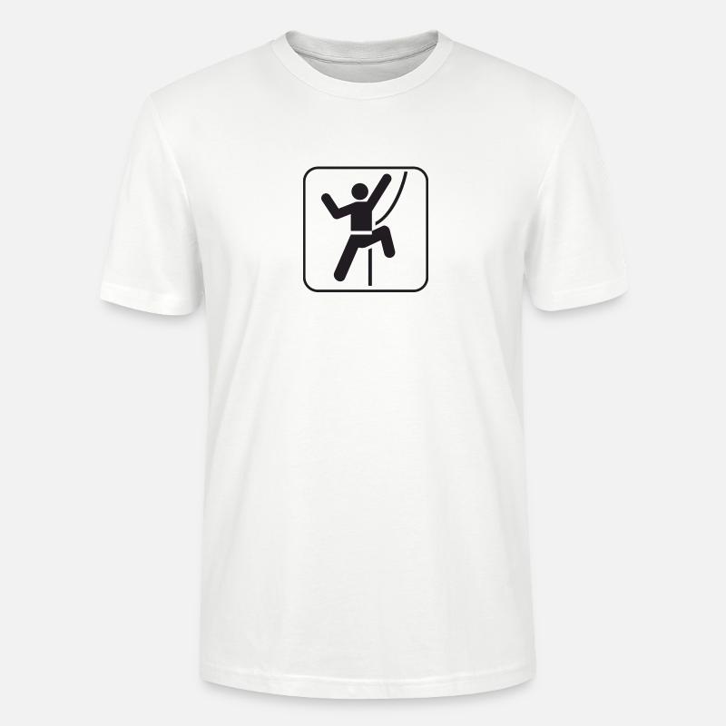 SeilKlettern - Stanley/Stella Unisex Bio-T-Shirt CRAFTER - Weiß