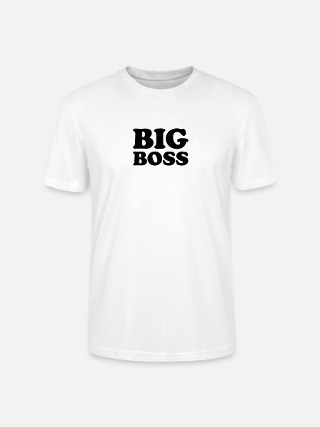 Big Boss - T-shirt bio CRAFTER Stanley Stella Unisexe - blanc
