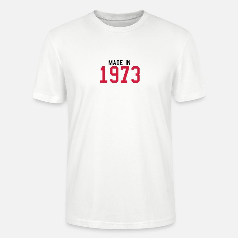 1973 - Stanley/Stella Unisex Bio-T-Shirt CRAFTER - Weiß