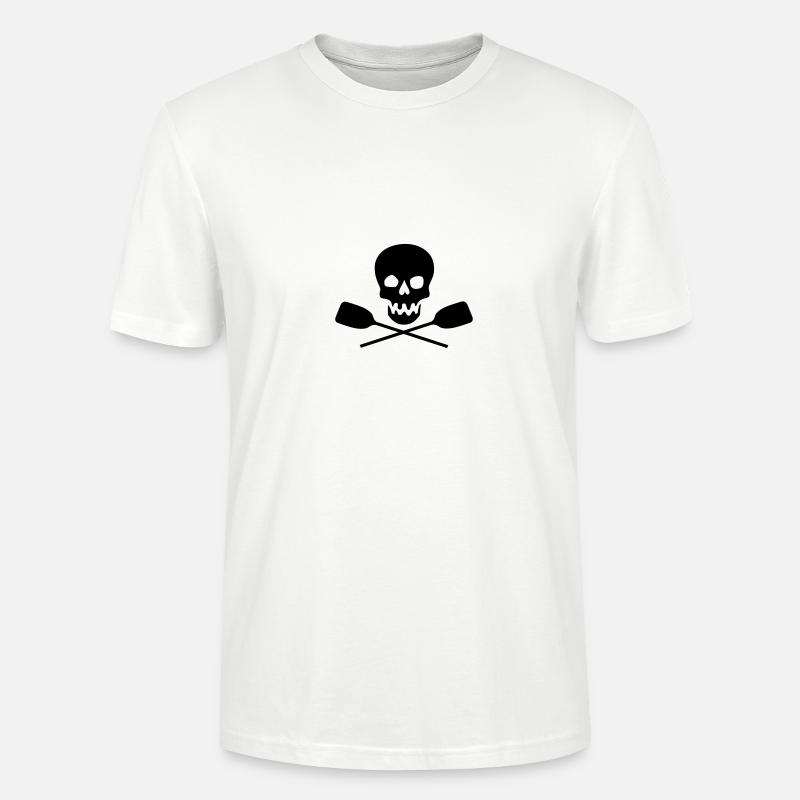 rangée - T-shirt bio CRAFTER Stanley Stella Unisexe - blanc
