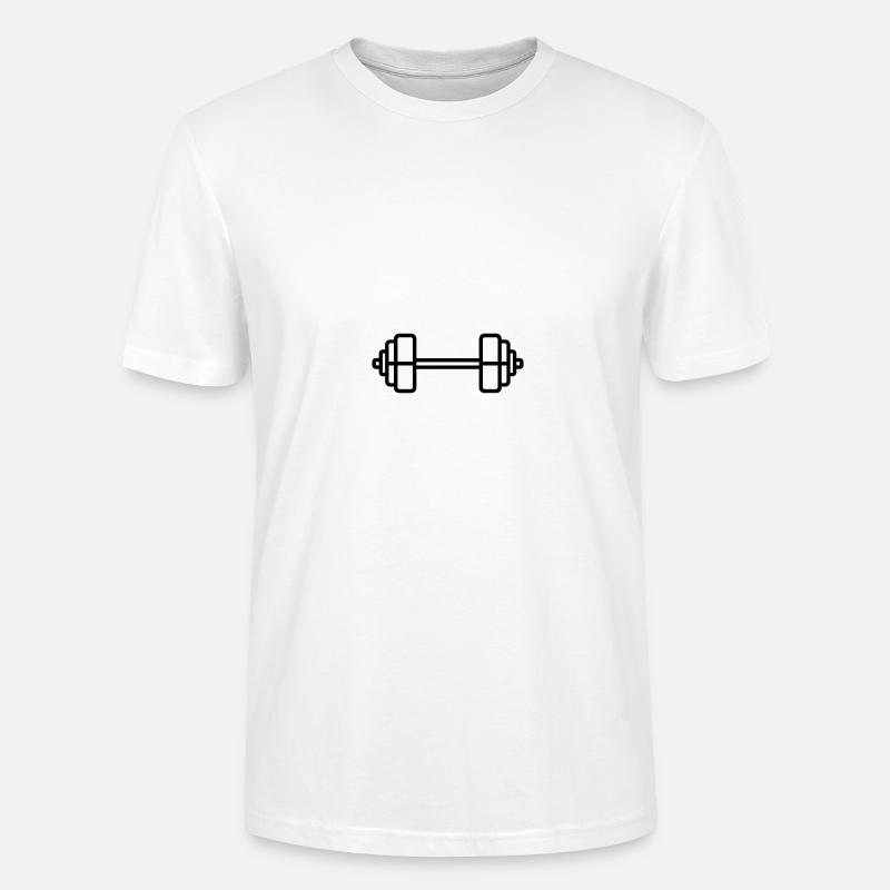 Hantel - Stanley/Stella Unisex Bio-T-Shirt CRAFTER - Weiß