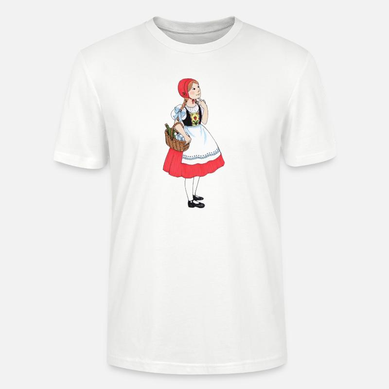 Rotkäppchen - Stanley/Stella Unisex Bio-T-Shirt CRAFTER - Weiß