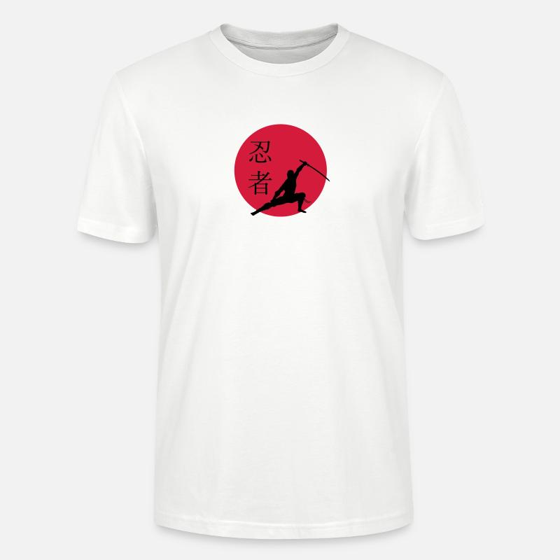 Ninjakämpfer - Stanley/Stella Unisex Bio-T-Shirt CRAFTER - Weiß