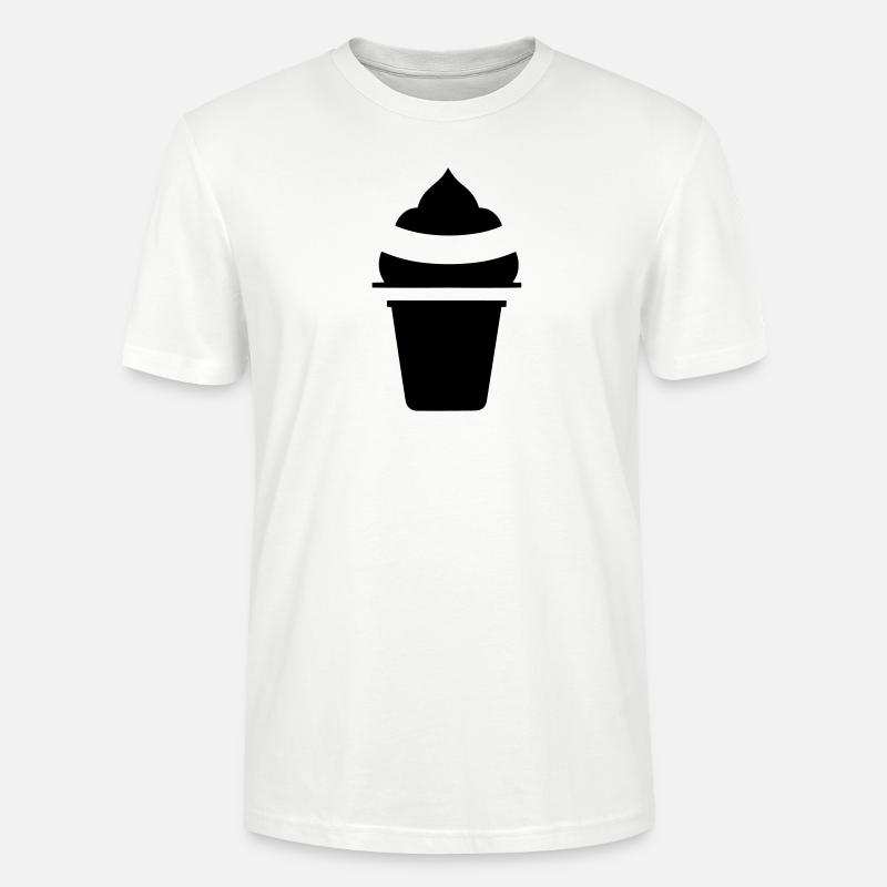 Eisbecher - Stanley/Stella Unisex Bio-T-Shirt CRAFTER - Weiß