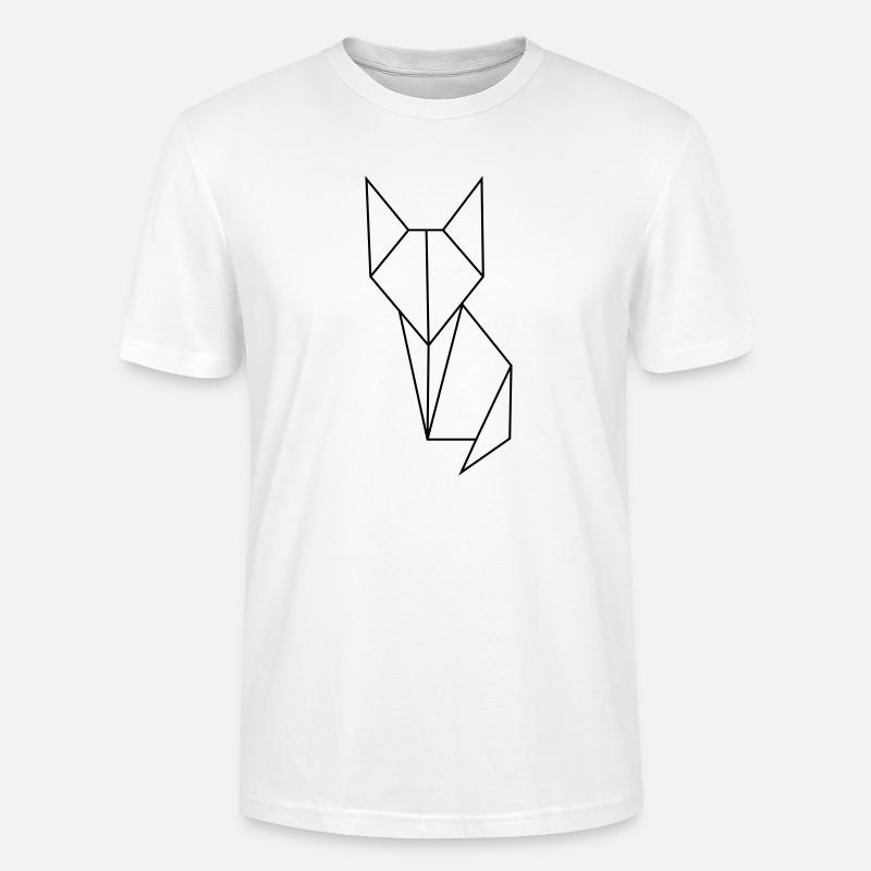 Katze - Stanley/Stella Unisex Bio-T-Shirt CRAFTER - Weiß
