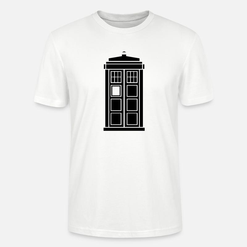 Tardis - Stanley/Stella Unisex Bio-T-Shirt CRAFTER - Weiß