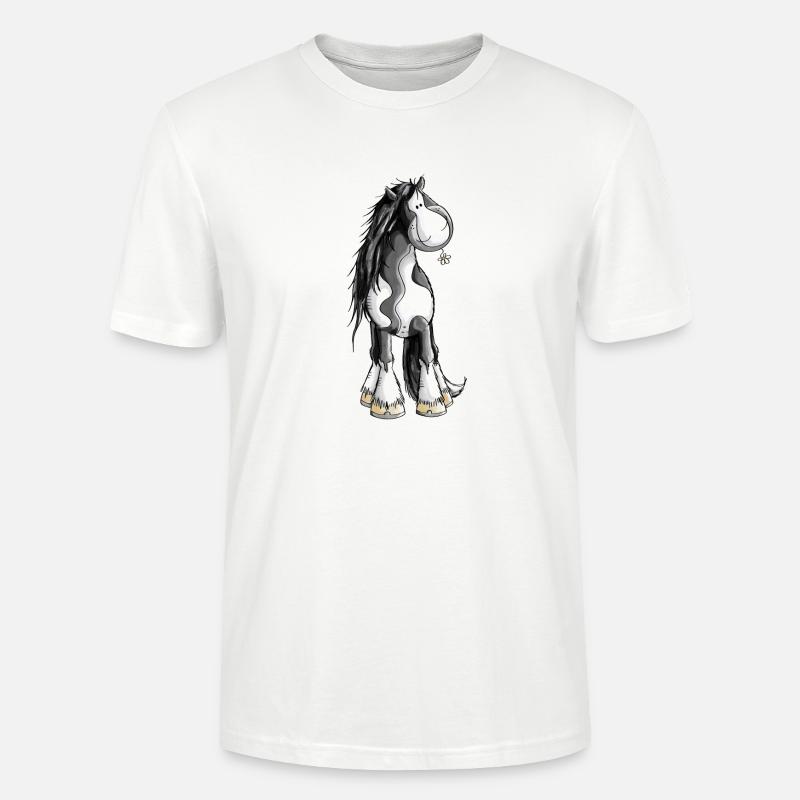 Tinker mit Blümchen - Stanley/Stella Unisex Bio-T-Shirt CRAFTER - Weiß