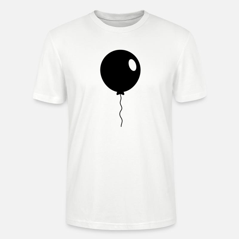 balloon - Stanley/Stella CRAFTER Unisex Organic T-Shirt - white