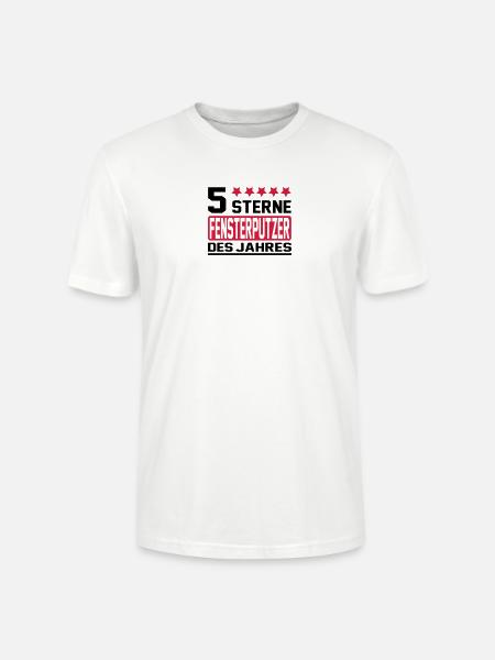 window washer - Stanley/Stella CRAFTER Unisex Organic T-Shirt - white