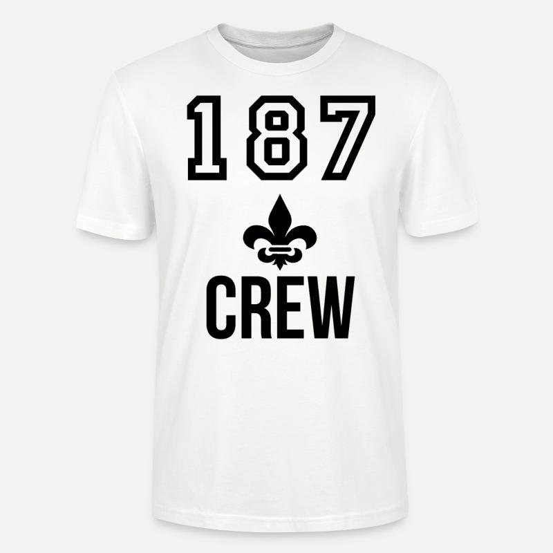 187 CREW - Stanley/Stella Unisex Bio-T-Shirt CRAFTER - Weiß
