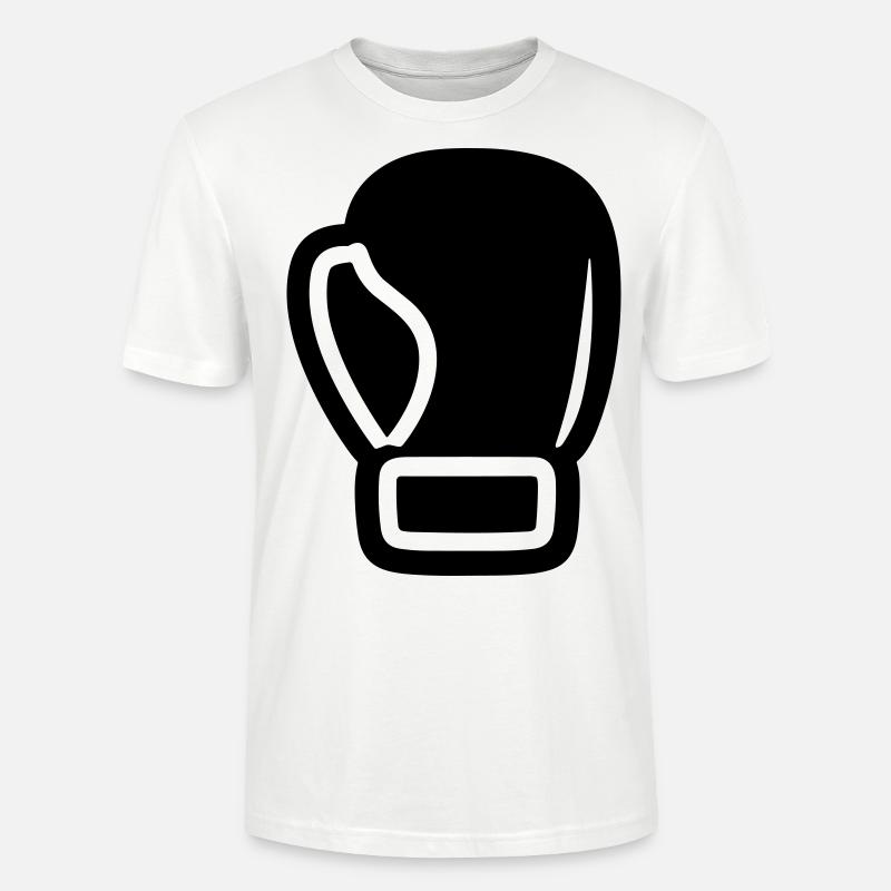 Boxhandschuh - Stanley/Stella Unisex Bio-T-Shirt CRAFTER - Weiß